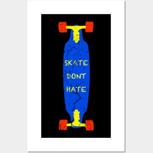 Skate Dont Hate Posters and Art